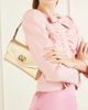 VALENTINO GARAVANI DeVain metallic leather shoulder bag - 2