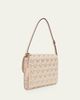 Valentino Garavani Devain Pearly-Embellished Satin Top-Handle Bag - 3