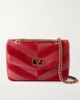 VALENTINO GARAVANI Djuna medium embellished leather shoulder bag - 1