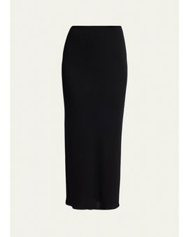 Valentino Garavani Draped Midi Pencil Skirt