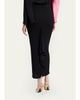 Valentino Garavani Draped Midi Pencil Skirt - 3