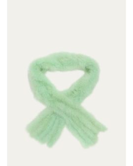 Valentino Garavani Feathered Scarf