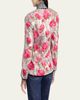 Valentino Garavani Floral Sequined Single-Breasted Jacket - 3