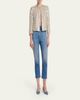 Valentino Garavani High-Rise Skinny-Leg Crop Jeans - 2