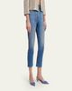 Valentino Garavani High-Rise Skinny-Leg Crop Jeans - 4