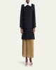 Valentino Garavani High-Waist Leopard-Print Silk Skirt - 2