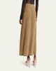 Valentino Garavani High-Waist Leopard-Print Silk Skirt - 3