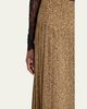 Valentino Garavani High-Waist Leopard-Print Silk Skirt - 5