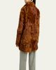 Valentino Garavani Lamb Shearling Open Coat - 3