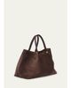 Valentino Garavani Large Rockstud Suede Shopping Tote Bag - 2