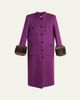 Valentino Garavani Long Wool Coat - 1