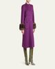 Valentino Garavani Long Wool Coat - 4
