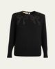 Valentino Garavani Maglia Bow Wool Sweater - 1