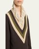 Valentino Garavani Maglia Striped Wool Sweater - 4