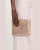 Valentino Garavani Medium Metallic Leather Flat Pouch Bag - 2