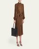 Valentino Garavani Medium Rockstud Grain Leather Tote Bag - 5