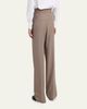 Valentino Garavani Men's Double-Pleated Wool Trousers - 3
