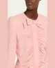Valentino Garavani Metallic Floral Jacquard Cowl-Neck Top - 5