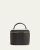 Valentino Garavani Mini Grain Leather Vanity Bag - 3
