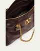 Valentino Garavani Panthea Medium Chevron Leather & Suede Shoulder Bag - 3