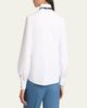 Valentino Garavani Pleated Bib Tuxedo Shirt With Polkadot Tie - 3