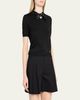 Valentino Garavani Polka Dot Bow Wool Knit Sweater - 4