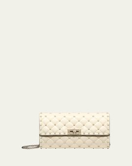 Valentino Garavani Quilted Rockstud Leather Shoulder Bag