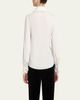 Valentino Garavani Ruffle-Trim Silk Button Blouse - 3