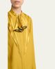 Valentino Garavani Ruffle Pleated Silk Blouse - 4