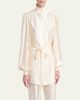Valentino Garavani Silk Button-Up Blouse - 4
