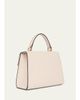 Valentino Garavani Small Crystal VLogo Leather Top-Handle Bag - 3