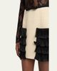 Valentino Garavani Tiered Ruffle Tweed Mini Skirt - 5