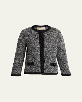Valentino Garavani Tweed Melange Jacket