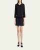 Valentino Garavani V-Logo Wool-Silk Single-Breasted Jacket - 2