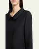 Valentino Garavani V-Logo Wool-Silk Single-Breasted Jacket - 5