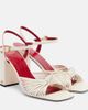 Valentino Garavani Valentino Garavani Annet leather slingback sandals - 1