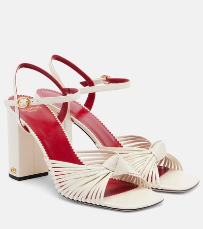 Valentino Garavani Valentino Garavani Annet leather slingback sandals