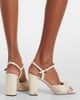 Valentino Garavani Valentino Garavani Annet leather slingback sandals - 2