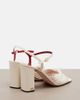 Valentino Garavani Valentino Garavani Annet leather slingback sandals - 3