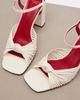 Valentino Garavani Valentino Garavani Annet leather slingback sandals - 6