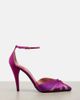 Valentino Garavani Valentino Garavani Annine leather-trimmed satin pumps - 5