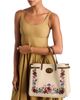 Valentino Garavani Valentino Garavani Antibes VLogo Medium Embroidered Tote - 2