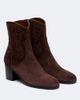Valentino Garavani Valentino Garavani Bard embroidered suede ankle boots - 1