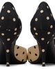 Valentino Garavani Valentino Garavani Beige & Black Plus De Pois D'Orsay Heels - 2