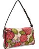 Valentino Garavani Valentino Garavani Beige & Red DeVain Small Shoulder Bag - 3