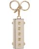 Valentino Garavani Valentino Garavani Beige Rockstud Charm Keychain - 1