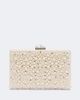 Valentino Garavani Valentino Garavani Berthe embellished clutch - 1