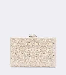 Valentino Garavani Valentino Garavani Berthe embellished clutch