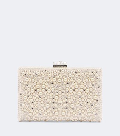 Valentino Garavani Valentino Garavani Berthe embellished clutch