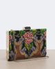Valentino Garavani Valentino Garavani Berthe embellished jacquard clutch - 5